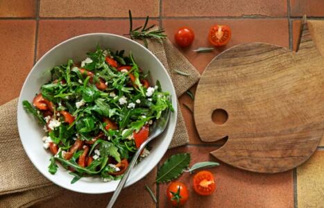 Einkorn Tabouleh Sprout Salad Recipe Image